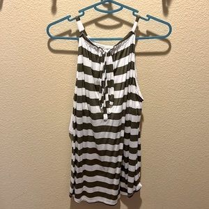 Resort style sleeveless top